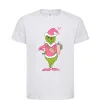Дитяча футболка Grinch pink Білий фото