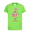 Дитяча футболка Grinch pink Лаймовий фото