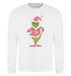 Свитшот Grinch pink Белый фото