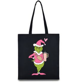 Еко-сумка Grinch pink