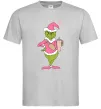 Чоловіча футболка Grinch pink Сірий Чоловіча футболка Grinch pink Сірий фото