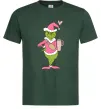 Чоловіча футболка Grinch pink Темно-зелений Чоловіча футболка Grinch pink Темно-зелений фото
