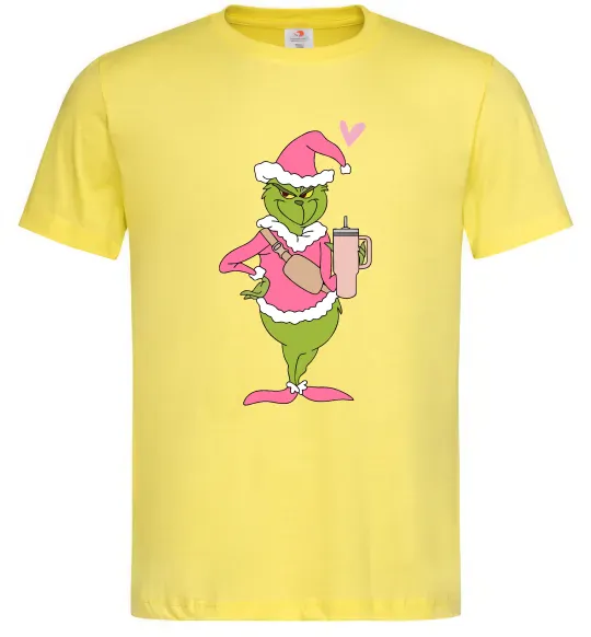 Чоловіча футболка Grinch pink Лимонний фото