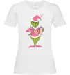 Жіноча футболка Grinch pink Білий фото