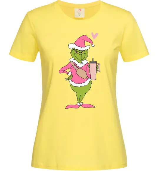 Жіноча футболка Grinch pink Лимонний фото