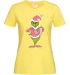 Жіноча футболка Grinch pink Лимонний фото