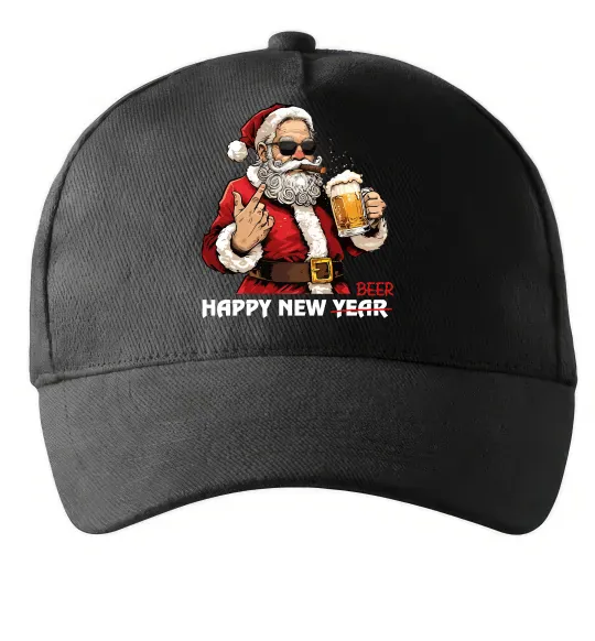 Кепка Happy New Beer Чорний фото