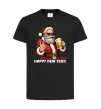 Дитяча футболка Happy New Beer Чорний фото