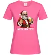 Жіноча футболка Happy New Beer Яскраво-рожевий фото