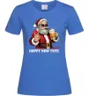 Жіноча футболка Happy New Beer Яскраво-синій фото