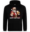 Женская толстовка (худи) Happy New Beer Черный фото