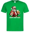 Мужская футболка Happy New Beer Зеленый фото