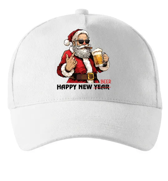 Кепка Happy New Beer Білий фото