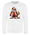 Свитшот Happy New Beer Белый фото