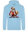 Жіноча толстовка (худі) Happy New Beer Блакитний фото