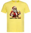 Мужская футболка Happy New Beer Лимонный фото