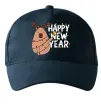 Кепка Новорічна капібара Темно-синій фото