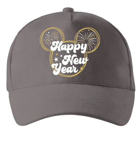 Кепка Happy New Year Mickey Сірий фото