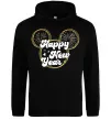 Жіноча толстовка (худі) Happy New Year Mickey Чорний фото