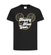 Детская футболка Happy New Year Mickey Черный фото