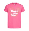 Детская футболка Happy New Year Mickey Ярко-розовый фото
