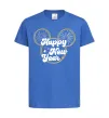 Детская футболка Happy New Year Mickey Ярко-синий фото