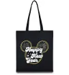 Еко-сумка Happy New Year Mickey Чорний фото