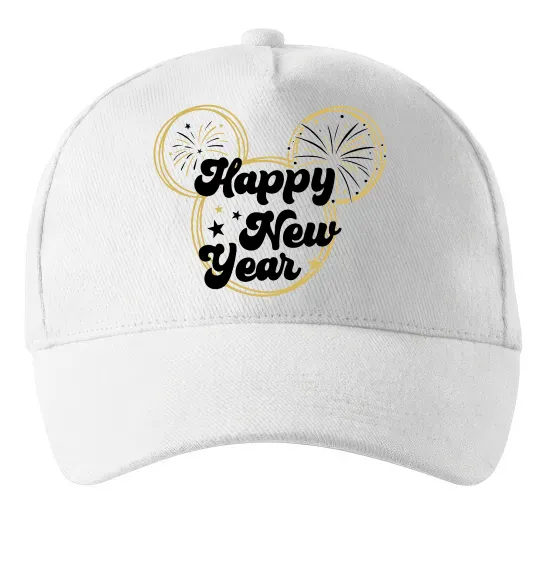 Кепка Happy New Year Mickey Белый фото