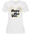Жіноча футболка Happy New Year Mickey Білий фото