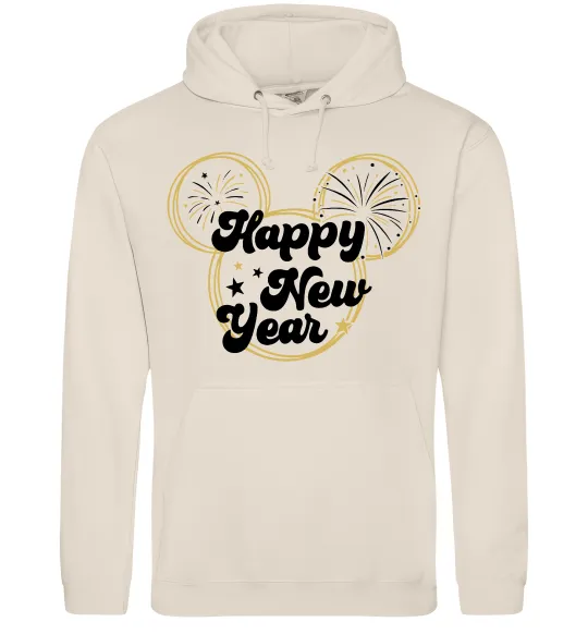 Женская толстовка (худи) Happy New Year Mickey Таш фото