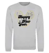 Свитшот Happy New Year Mickey Серый меланж фото