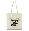 Еко-сумка Happy New Year Mickey Бежевий фото