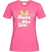 Жіноча футболка Happy New Year Minnie Яскраво-рожевий фото