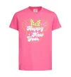 Детская футболка Happy New Year Minnie Ярко-розовый фото