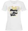 Жіноча футболка Happy New Year Minnie Білий фото