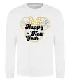 Свитшот Happy New Year Minnie Белый фото