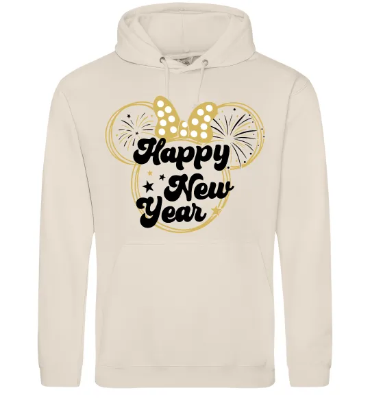 Женская толстовка (худи) Happy New Year Minnie Таш фото