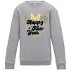 Детский Свитшот Happy New Year Minnie Серый меланж фото