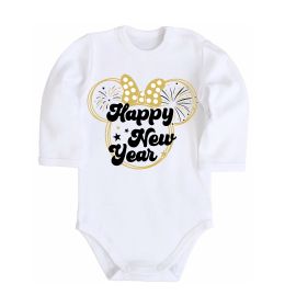 Дитячий бодік Happy New Year Minnie