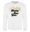 Свитшот Happy New Year Minnie Белый фото