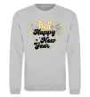 Свитшот Happy New Year Minnie Серый меланж фото