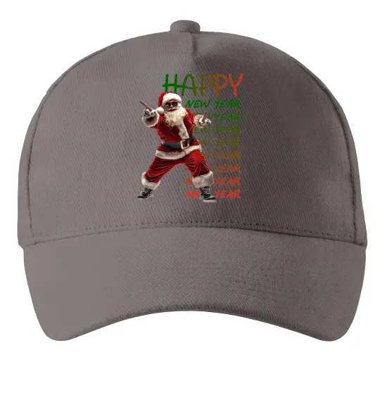 Кепка Santa dancing Сірий фото