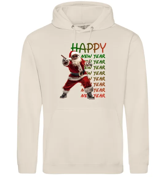 Мужская толстовка (худи) Santa dancing Таш фото