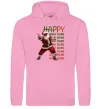 Жіноча толстовка (худі) Santa dancing Рожевий фото