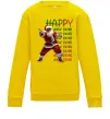 Детский Свитшот Santa dancing Солнечно желтый фото
