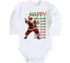Детский боди Santa dancing Белый фото