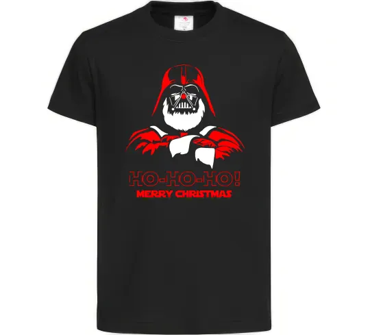 Детская футболка Дарт Вейдер Merry Christmas Черный фото