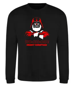 Свитшот Дарт Вейдер Merry Christmas Черный фото