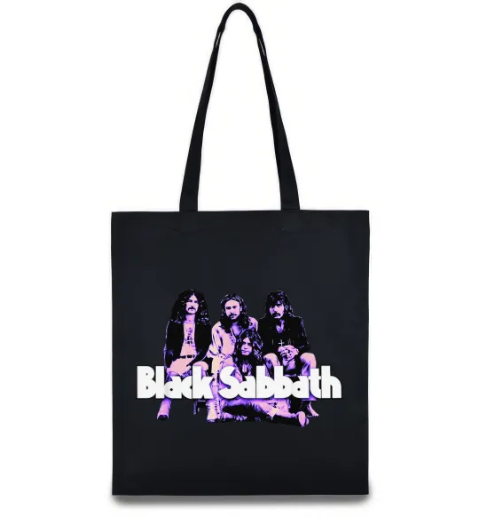 Эко-сумка Black Sabbath band Черный фото