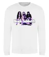 Свитшот Black Sabbath band Белый фото